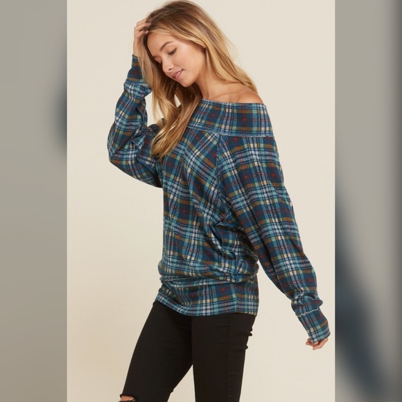 ❤️LAST 1!! Super Soft Brushed Off Shoulder Top! - Picture 4 of 6